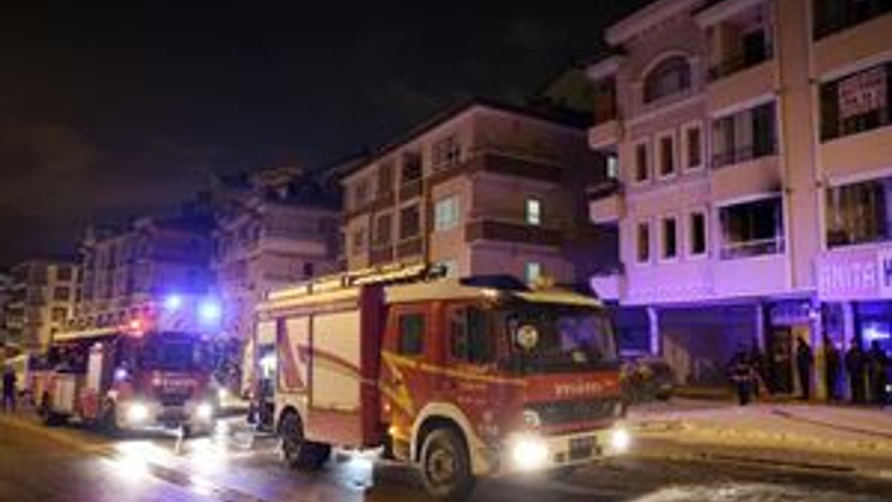 Ankara'da yangın dehşeti - F5Haber