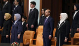 Cumhurbaşkanı Erdoğan'ın Meclis'teki yemin töreninden kareler