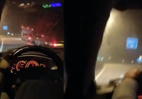 İstanbul-Bursa istikametinde yolculuk yapan sürücü kayganlaşan yolda kontrolünü kaybetti