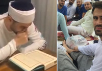 Ahmet Çalık'ın Kuran'ı Kerim okuduğu anlar sosyal medyada rekor kırdı