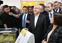 Millet İttifakı'nın Cumhurbaşkanı adayı Kılıçdaroğlu oyunu Ankara'da kullandı