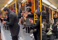 Metroda evlilik teklifi reddedilen adam bakın ne yaptı? Böylesi ilk defa görüldü