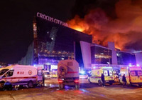 Moskova'da katliam! Konser salonuna saldırı anları görüntülendi