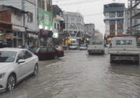 Konya'da sağanak; cadde ve sokaklar suyla doldu
