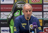 Fenerbahçe Teknik Direktörü İsmail Kartal'ın basın toplantısına bir kişi katıldı