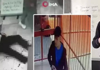 Eyüpsultan'da öğrencisi tarafından öldürülen müdürün son görüntüleri