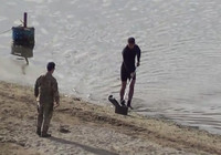 Eğirdir Gölü'nde bulunan el bombalarını İstanbul'dan gelen özel ekip çıkard