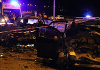Kayseri'de feci kaza! Anne ve baba öldü, 3 çocuğu ile diğer sürücü yaralandı