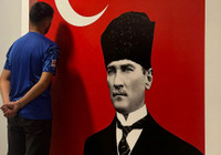 Atatürk görseline basan yabancı uyruklu tutuklandı