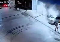 İşte Samsun'daki heyelan faciasının görüntüleri! Baba ve iki kızını hayattan kopardı...
