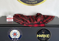 Kayseri'de, kıyafete emdirilmiş 1.4 kilo metamfetamin ele geçirildi