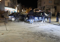 Kastamonu’da iki otomobil çarpıştı; 1 yaralı