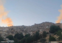 Mardin Kalesi eteklerinde 3 ayrı noktada örtü yangını