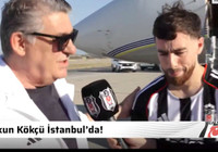 Beşiktaş için İstanbul'a geldi, röportaj esnasında gözyaşlarını tutamadı