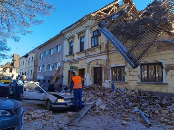 Hırvatistan'da 6,4 büyüklüğünde deprem - Resim : 1