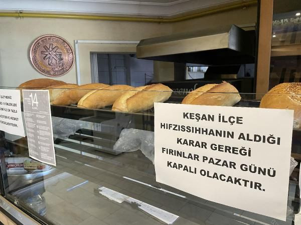 Keşan'da 'ekmek almaya çıktım' bahanesini önlemek için yeni karar - Resim : 1