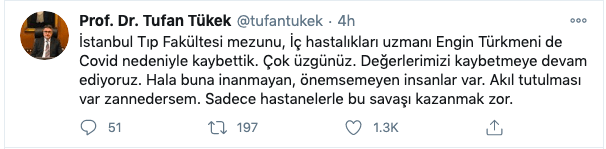 Prof. Dr. Tufan Tükek'den çok kritik sözler - Resim : 2