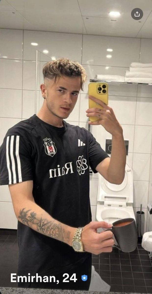 Tinder başını yaktı: Beşiktaş Emirhan Delibaş ile yollarını ayırdı! - Resim : 1