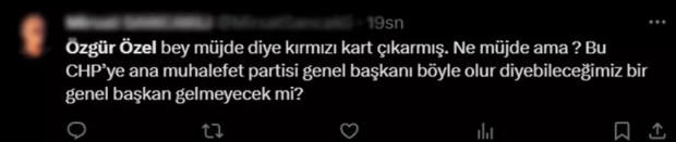 Özel "Büyük sürpriz yapacağız" diyerek duyurmuştu! 'Kırmızı kartlı' erken seçim mesajı sosyal medyada olay oldu - Resim : 2