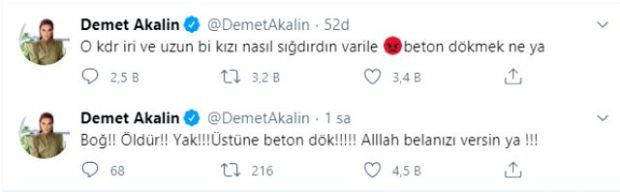 Demet Akalın'dan tepki çeken Pınar Gültekin paylaşımı - Resim : 1