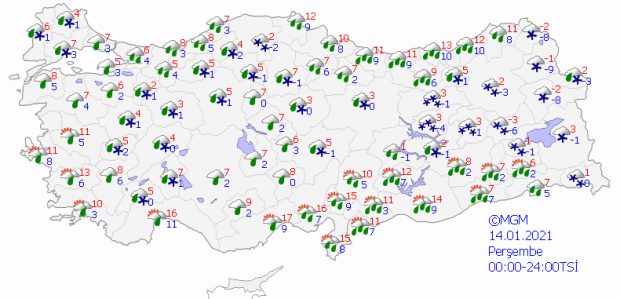AKOM'dan İstanbul için kritik uyarı! Kar geliyor - Resim : 3