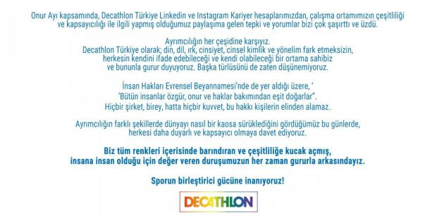 LGBT'ye destek veren Decathlon'a boykot! - Resim : 2