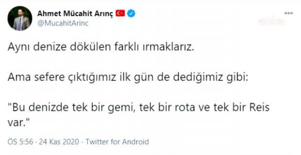 Bülent Arınç'ın oğlundan dikkat çeken paylaşım - Resim : 2