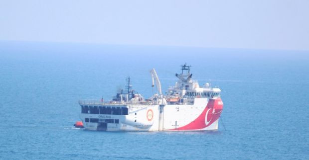 Oruç Reis araştırma gemisi Antalya açıklarına demirledi - Resim : 1