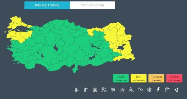 Meteoroloji'den kritik uyarı: İstanbul dahil 21 ile sarı kod verildi! - Resim : 2