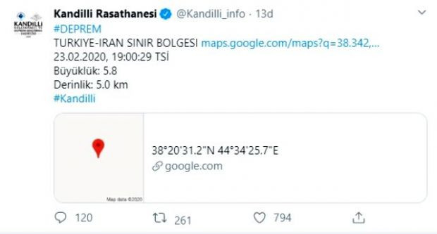 Türkiye-İran sınırında bir büyük deprem daha! - Resim : 2