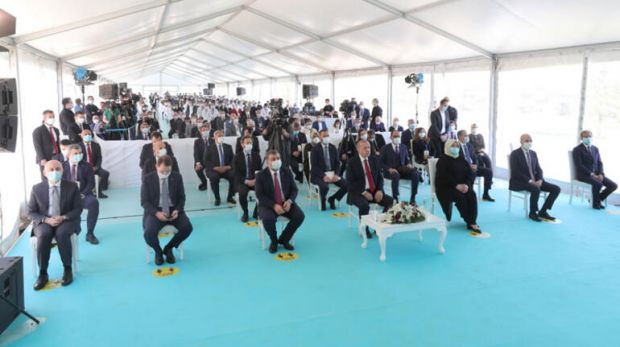 Cumhurbaşkanı Erdoğan: Kısa sürede hazır hale getirmek dünya çapında bir başarı - Resim : 1