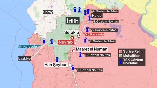 Muhalifler İdlib'de Serakib kasabasını geri aldı! - Resim : 1