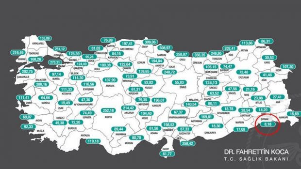 Risk haritasında 1 haftada 14 il daha kızardı: Tek mavi Şırnak kaldı - Resim : 1