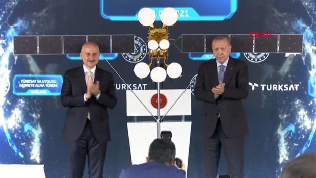 Türksat 5A uydusu hizmete alındı! Cumhurbaşkanı Erdoğan'dan açıklamalar - Resim : 1