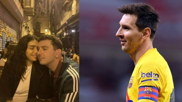 Hazar Ergüçlü ile Kutay Soyocak aşkını ilan etti! Yeni sevgilisi Messi'ye benzetildi - Resim : 2
