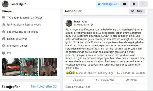 48 yaşındaki doktor koronavirüsten hayatını kaybetti - Resim : 1