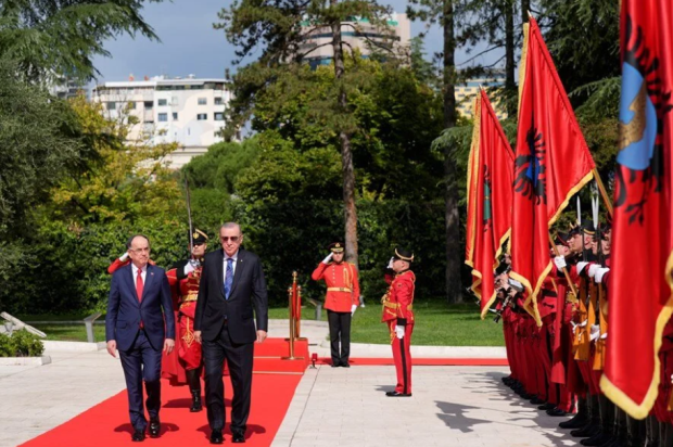 Cumhurbaşkanı Erdoğan Arnavutluk'ta: Netanyahu hükümeti küresel düzeni tehdit eder hale geldi - Resim : 1