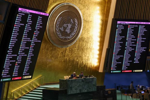 BM Genel Kurulu'nda Gazze tasarısı kabul edildi - Resim : 1