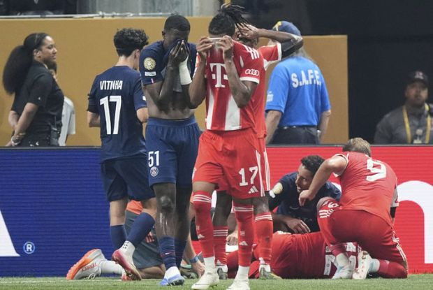 PSG-Bayern Münih maçında Musiala'nın ayağı kırıldı! - Resim : 1