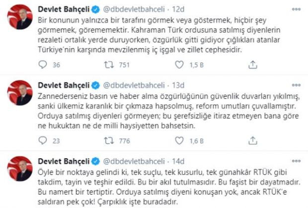 Devlet Bahçeli: Türk ordusuna hakaretin tevili mümkün değildir - Resim : 3