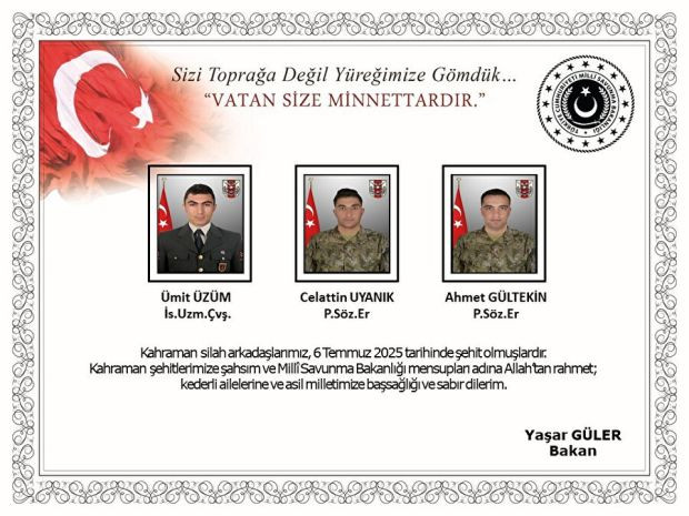 Pençe Kilit bölgesinde metan gazından şehit olan askerlerimizin sayısı 12'ye yükseldi - Resim : 2
