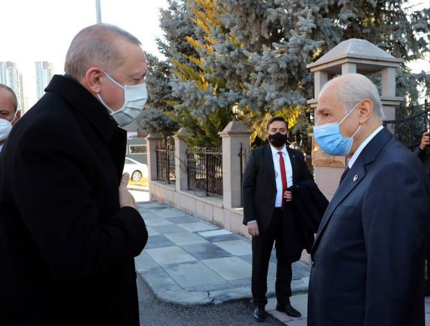 Cumhurbaşkanı Erdoğan, Bahçeli arasında önemli görüşme - Resim : 1