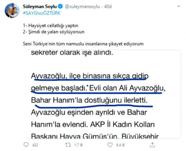Bakan Soylu'nun tepki gösterdiği gazeteci Saygı Öztürk canlı yayında ağladı - Resim : 2