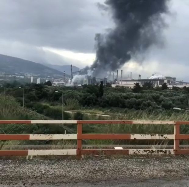 Hatay'da demir çelik fabrikasında korkutan patlama - Resim : 1