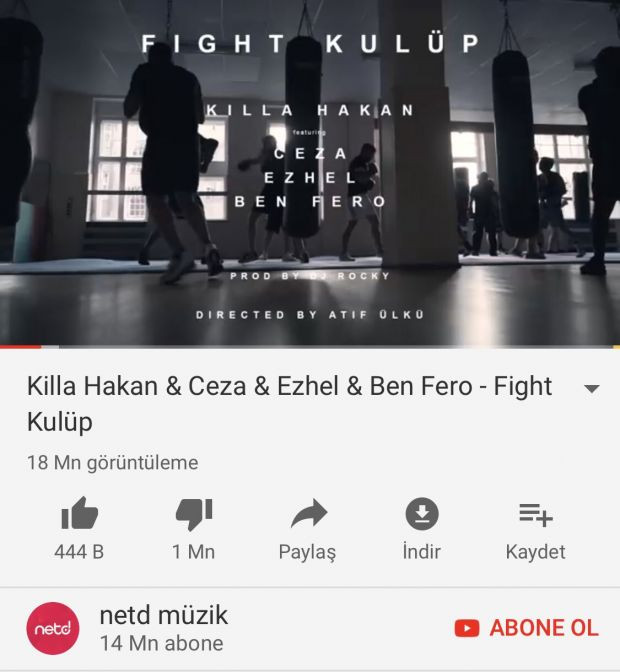 Fight Kulüp şarkısı 'beğenmeme' rekoru kırdı! - Resim : 1
