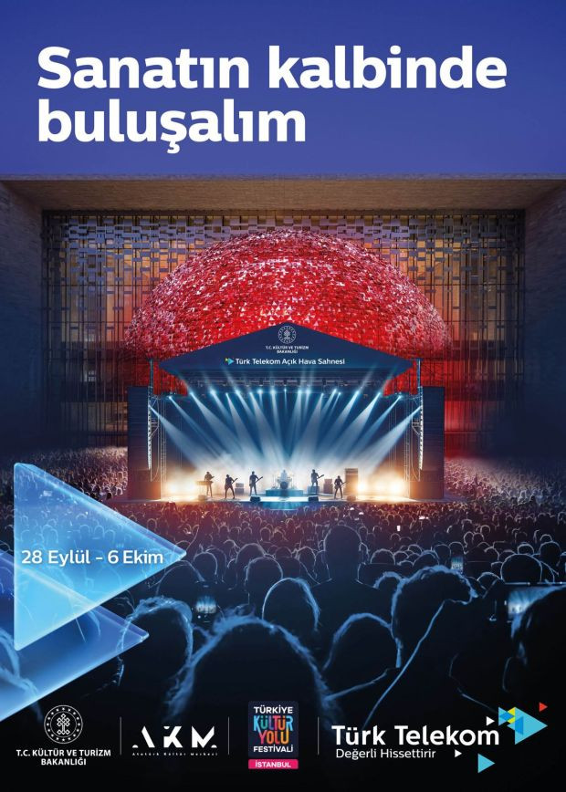 İstanbul Kültür Yolu Festivali'nin kalbi AKM'de atacak - Resim : 1