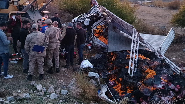 Bitlis’te kamyonet şarampole yuvarlandı; baba öldü, oğlu yaralı