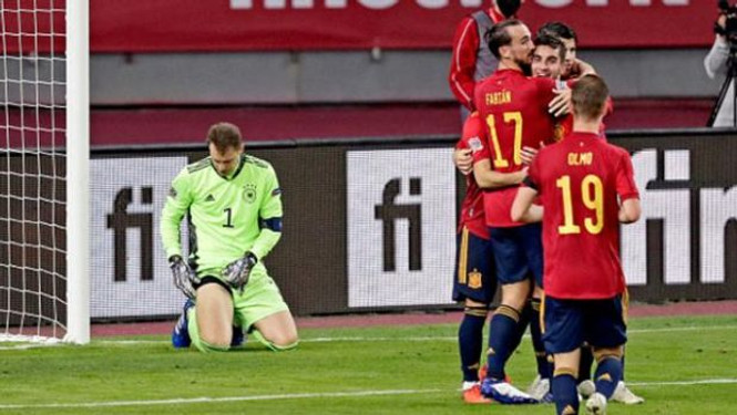 İspanya evinde Almanya'yı 6-0 yendi - Resim : 1