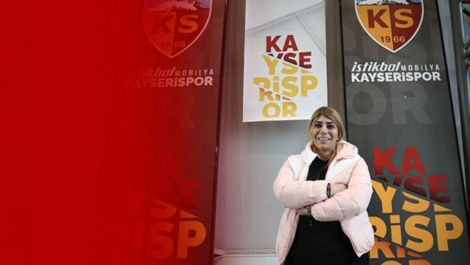 Kayserispor'a kadın Başkan - Resim : 1