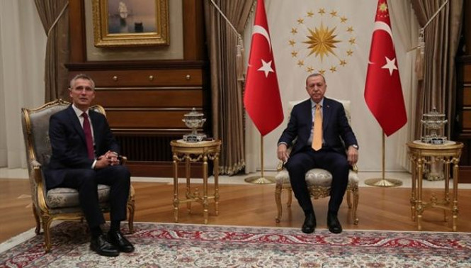 Cumhurbaşkanı Erdoğan, Stoltenberg ile görüştü - Resim : 1
